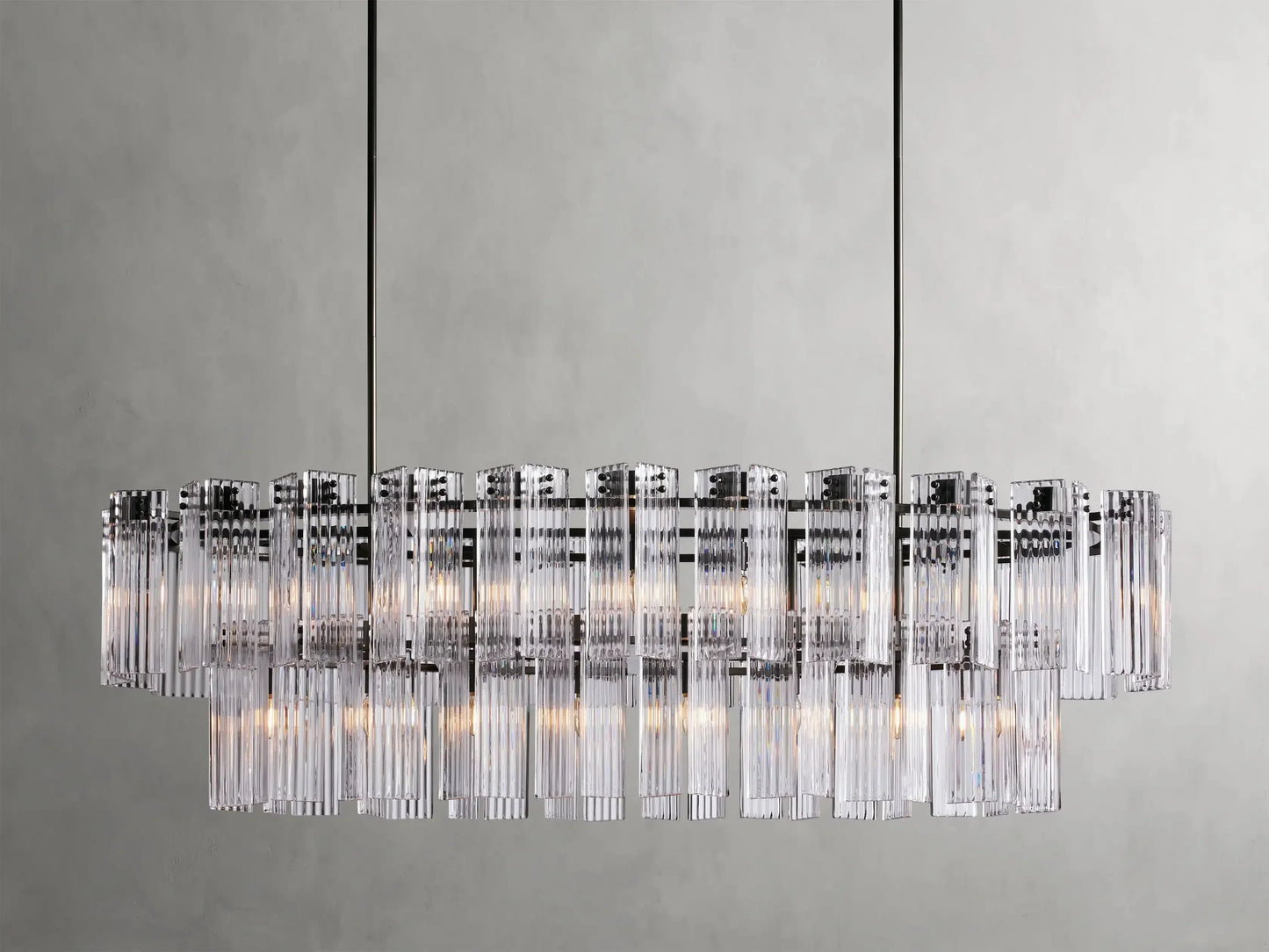 Velsie Oval Chandelier 51''63''72''