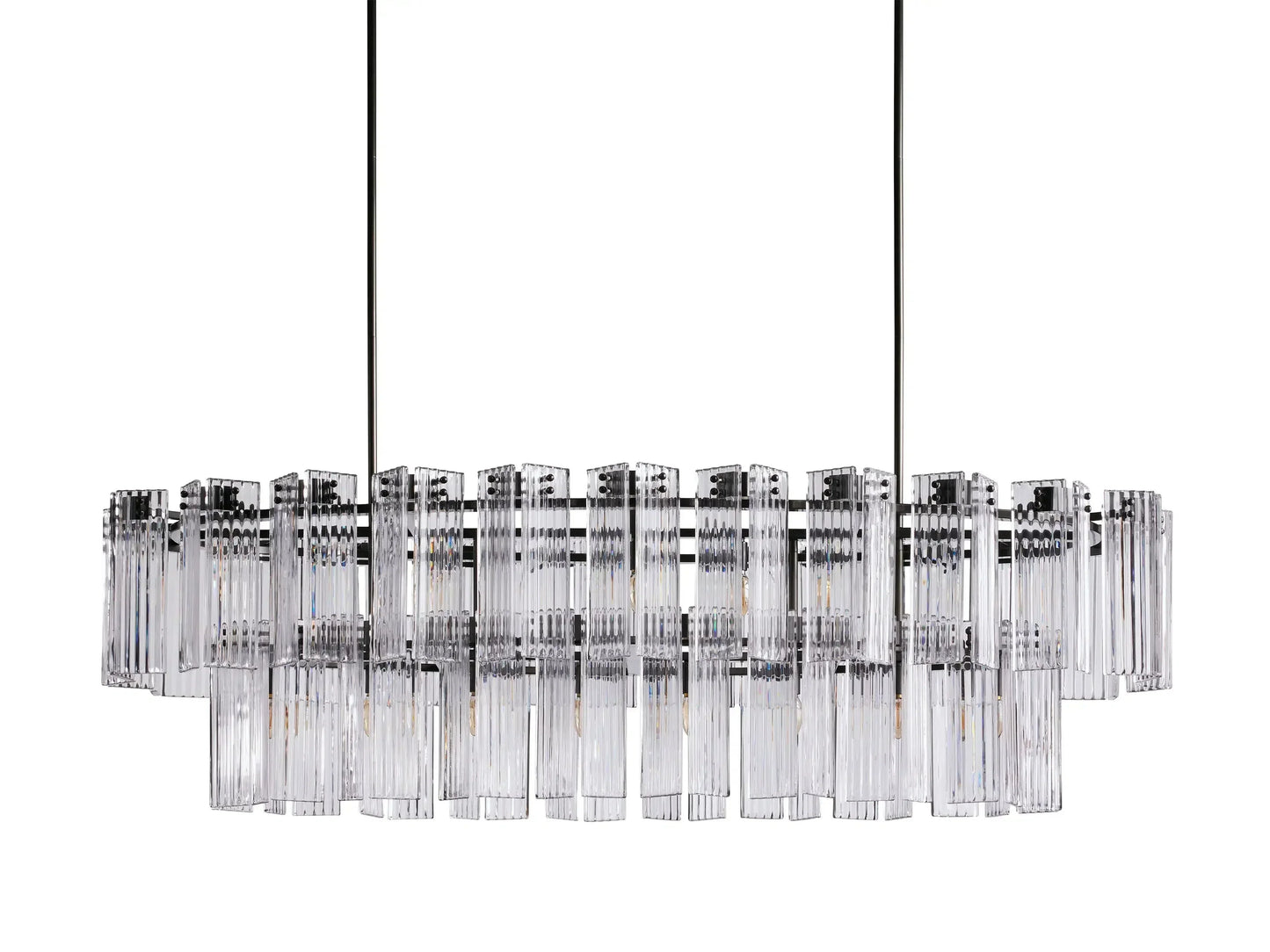 Velsie Oval Chandelier 51''63''72''