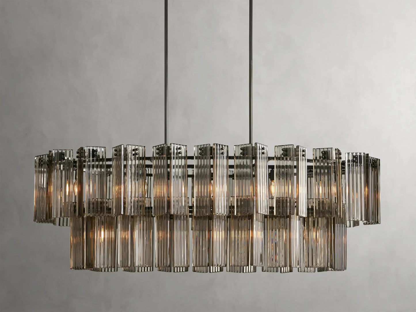 Velsie Oval Chandelier 51''63''72''