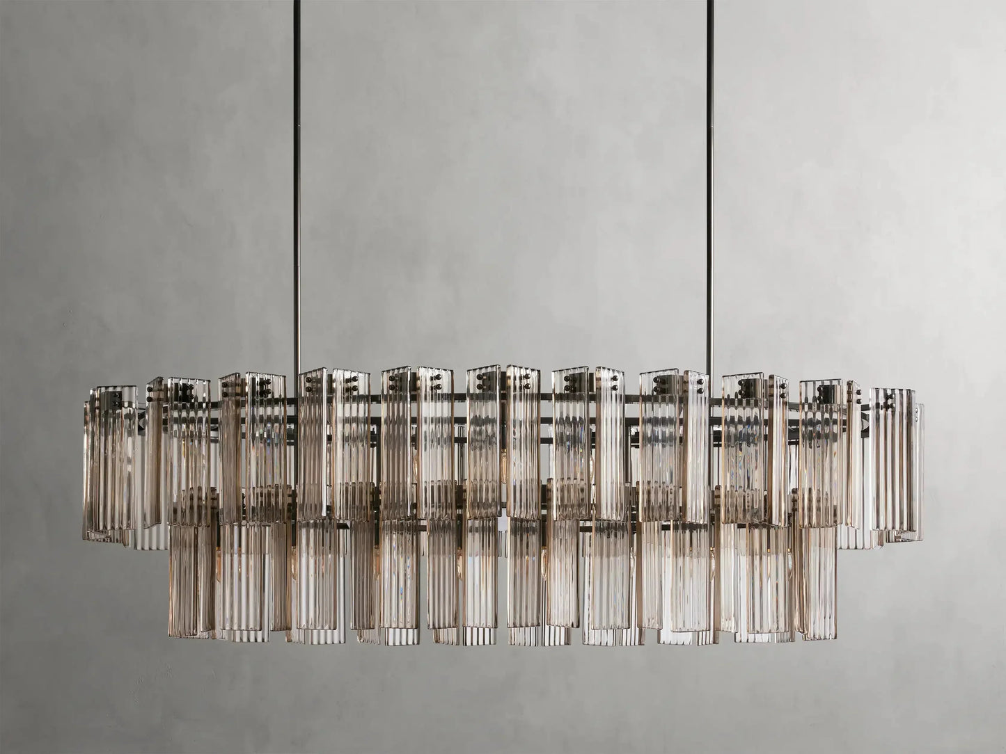 Velsie Oval Chandelier 51''63''72''