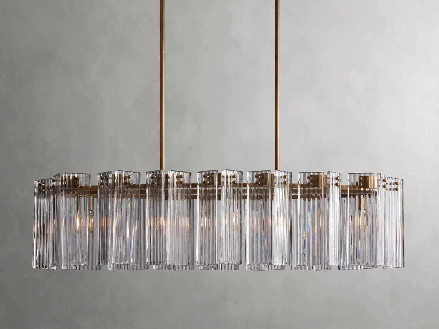 Velsie Oval Chandelier 51''63''72''