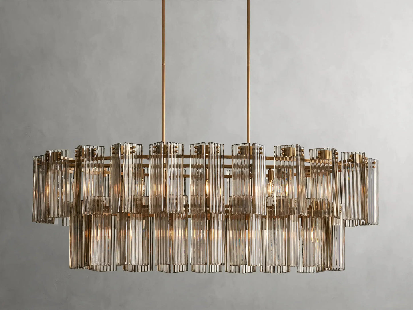 Velsie Oval Chandelier 51''63''72''