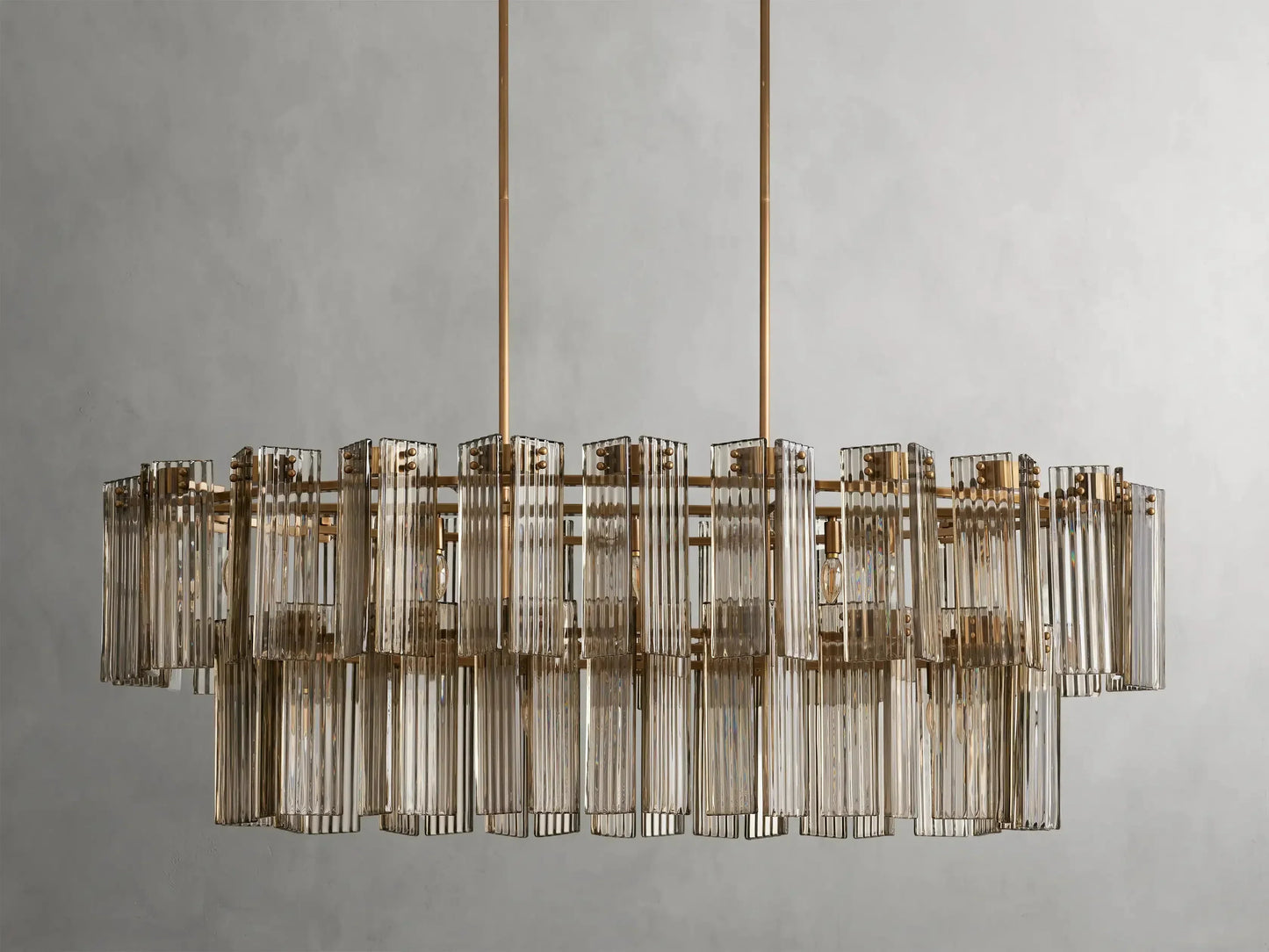 Velsie Oval Chandelier 51''63''72''