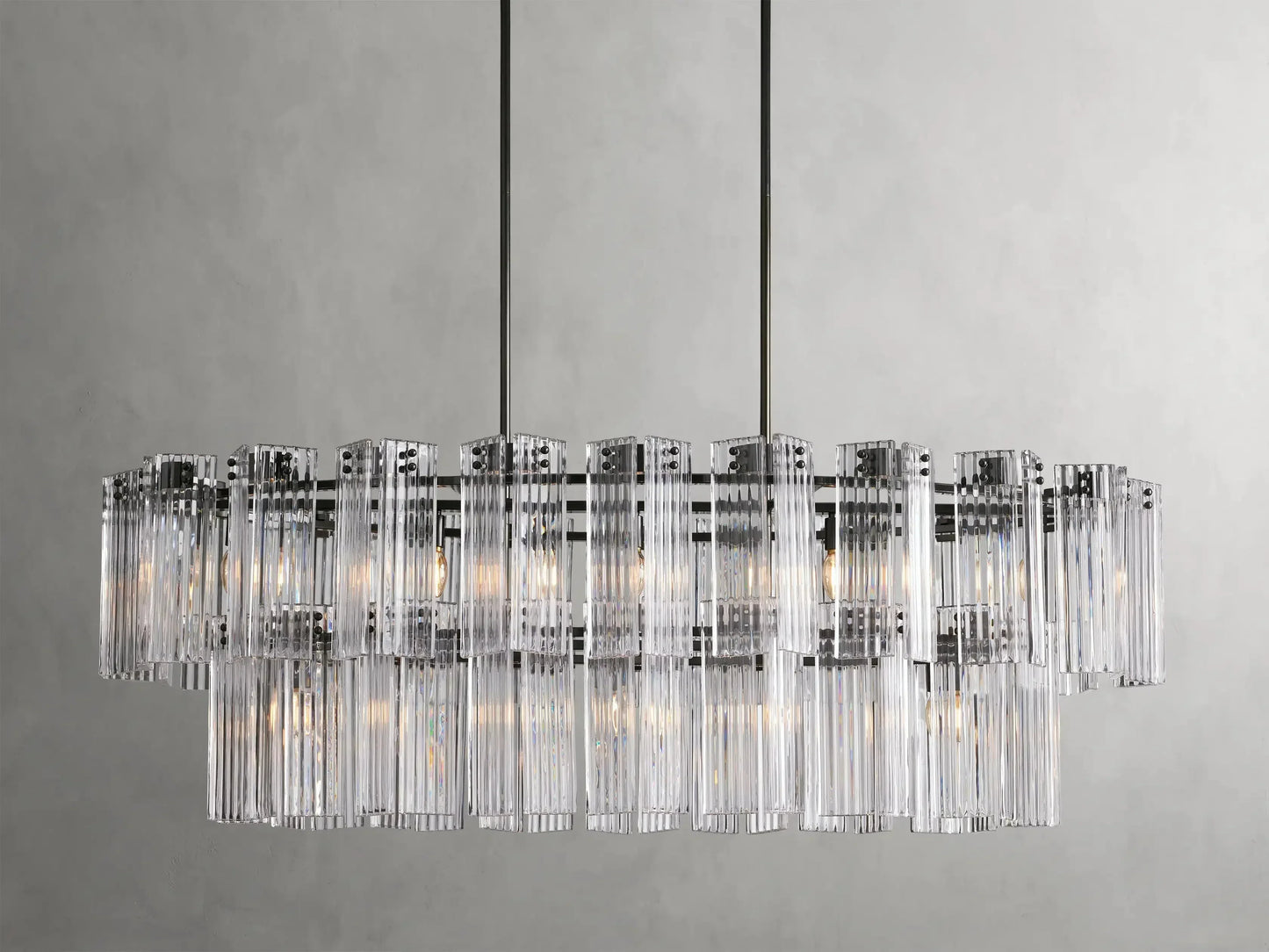Velsie Oval Chandelier 51''63''72''