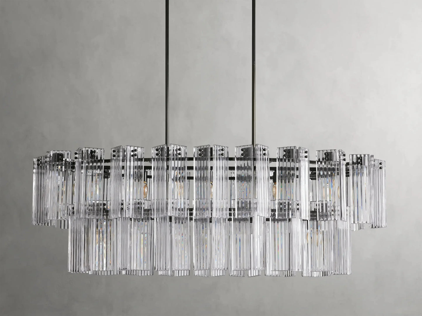 Velsie Oval Chandelier 51''63''72''