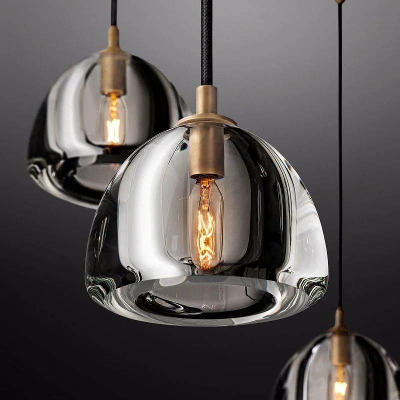 Hemispherical Round Chandelier 36''