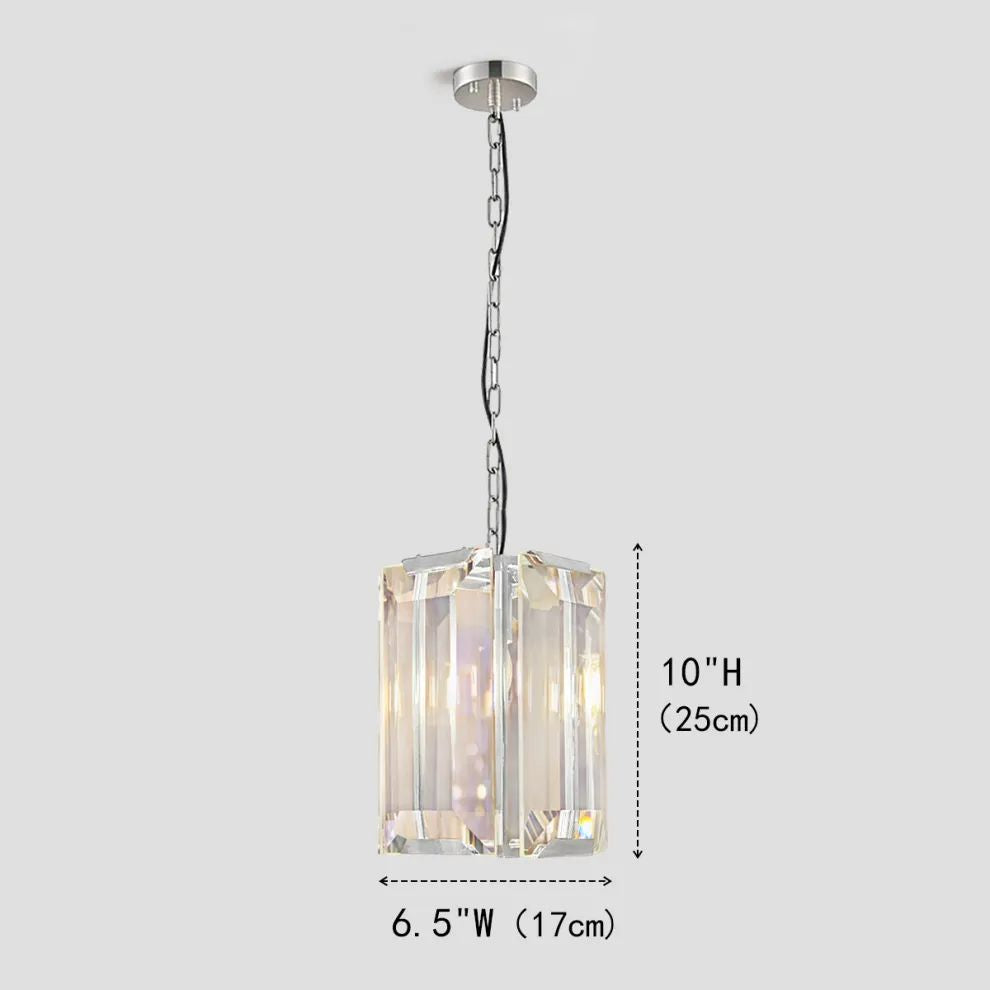 Hawsan  Crystal  Pendant Light