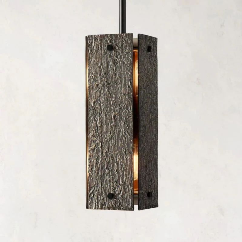 Voury Square Pendant 19"