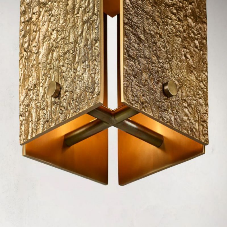 Voury Square Pendant 19"
