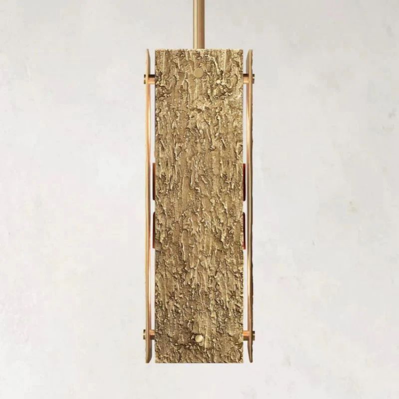 Voury Square Pendant 19"