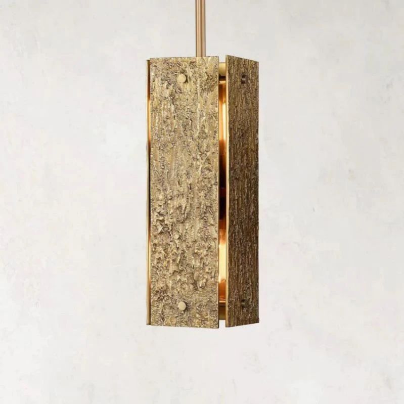 Voury Square Pendant 19"