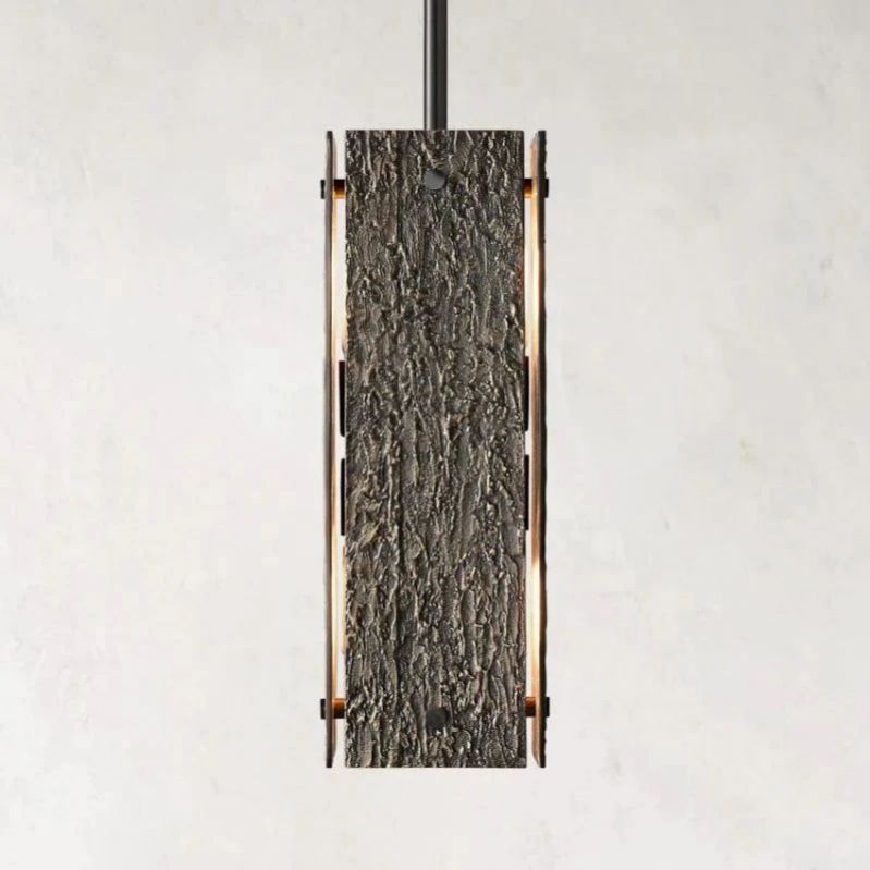 Voury Square Pendant 19"