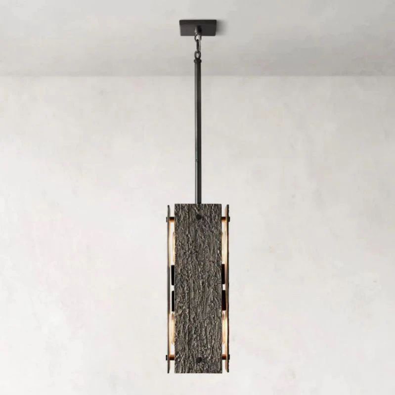 Voury Square Pendant 19"