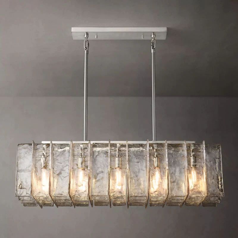 Cattica Rectangular Chandelier 49"