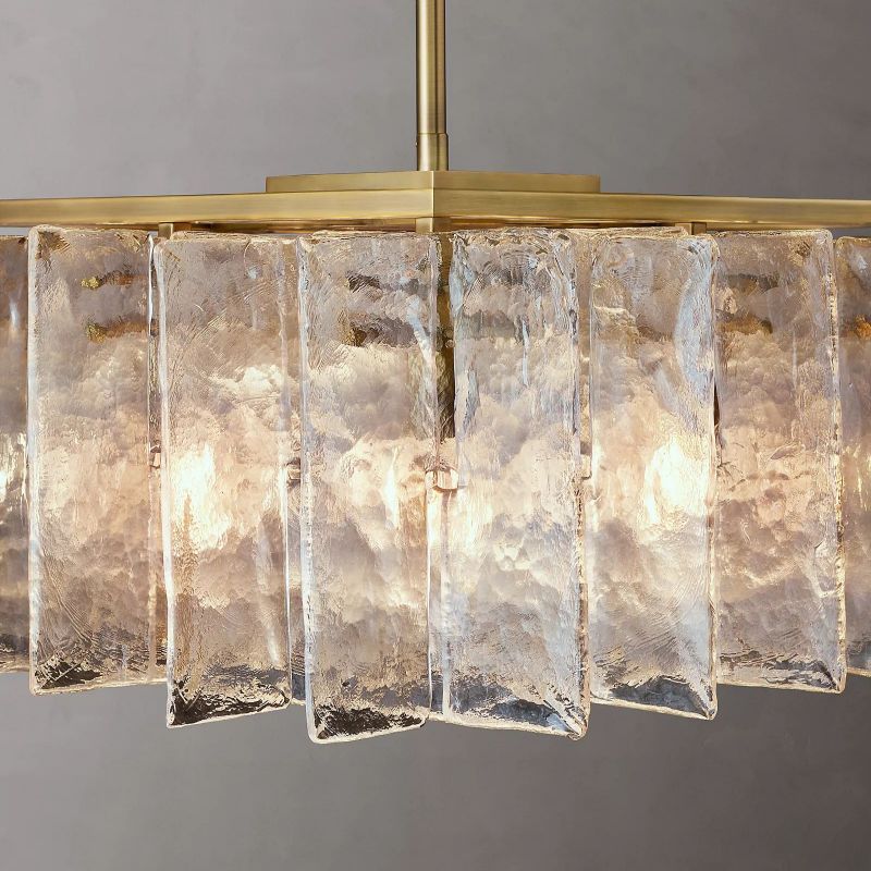 Cattica Square Chandelier 37"