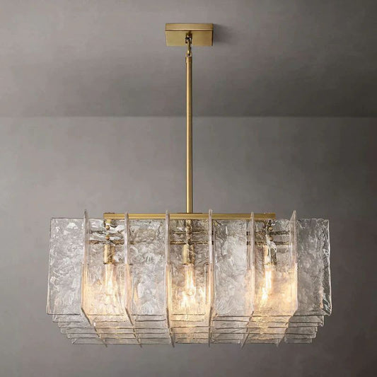 Cattica Square Chandelier 37"