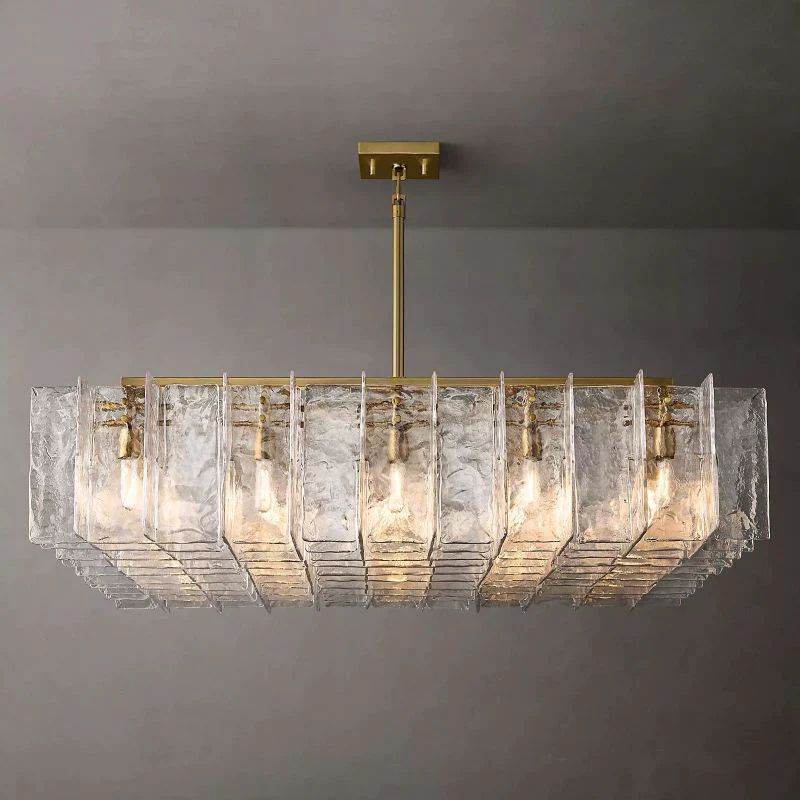 Cattica Square Chandelier 60"
