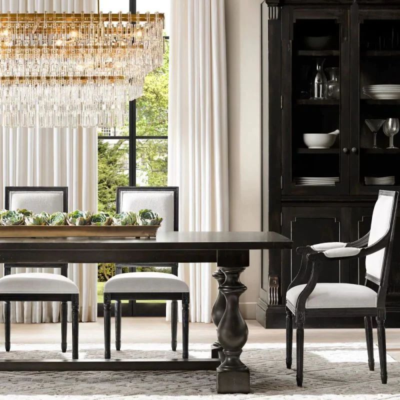 Gostrik 3-Tier Rectangle Chandelier 60"
