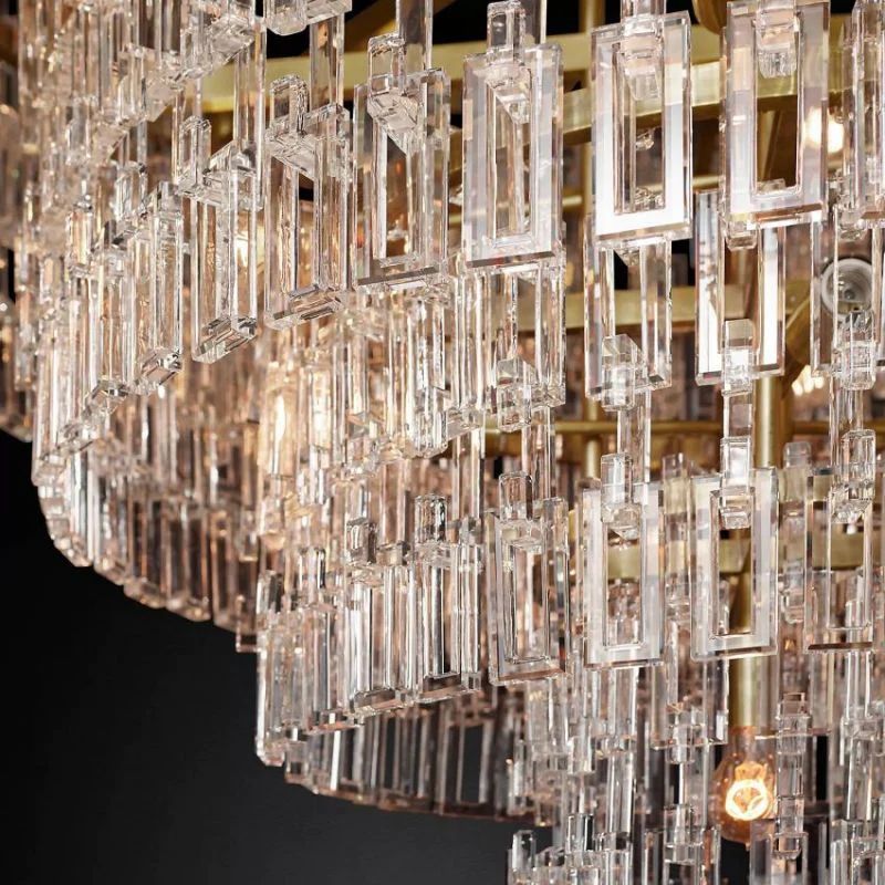 Marigna 3-Tier Round Chandelier 36"