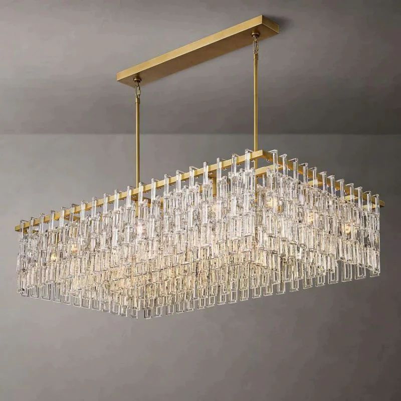Gostrik Rectangle Chandelier 60"