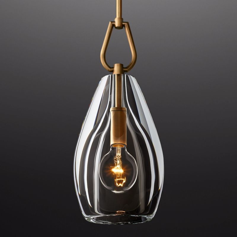 Mancy Oval Pendant 8''