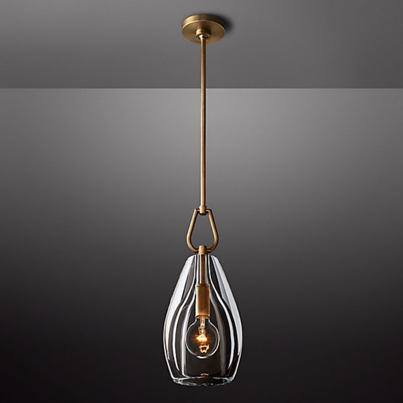 Mancy Oval Pendant 8''