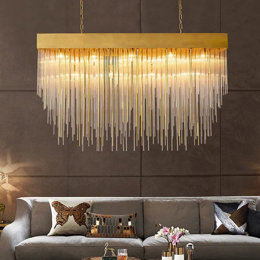 Cascadas Rectangular Chandelier
