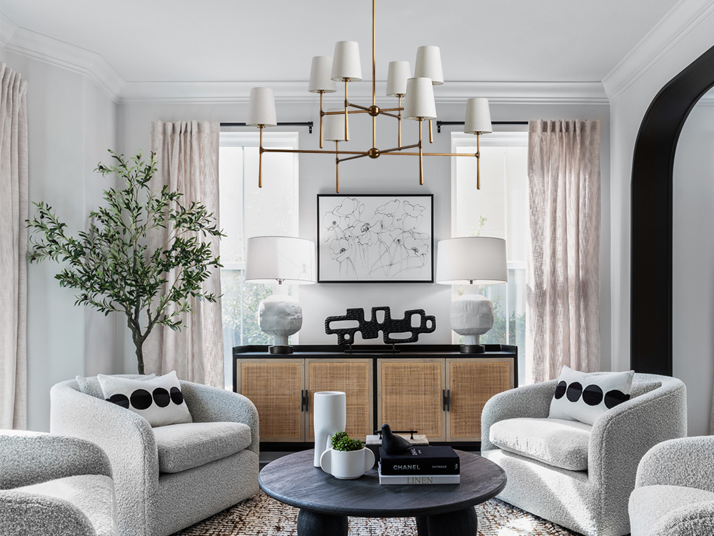 Araces 2-Tier Round Chandelier
