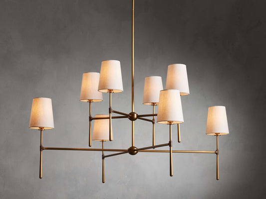 Araces 2-Tier Round Chandelier
