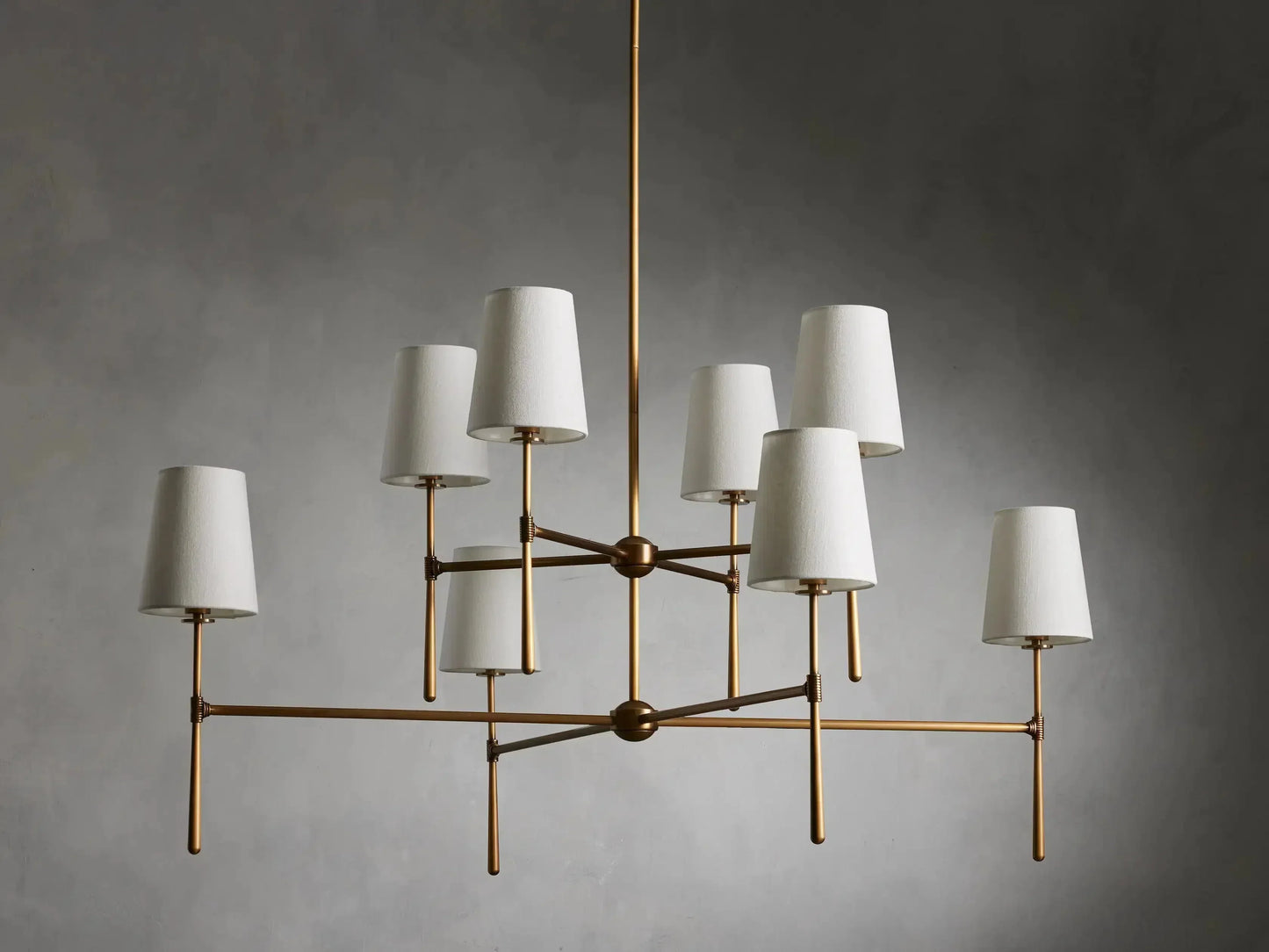 Araces 2-Tier Round Chandelier