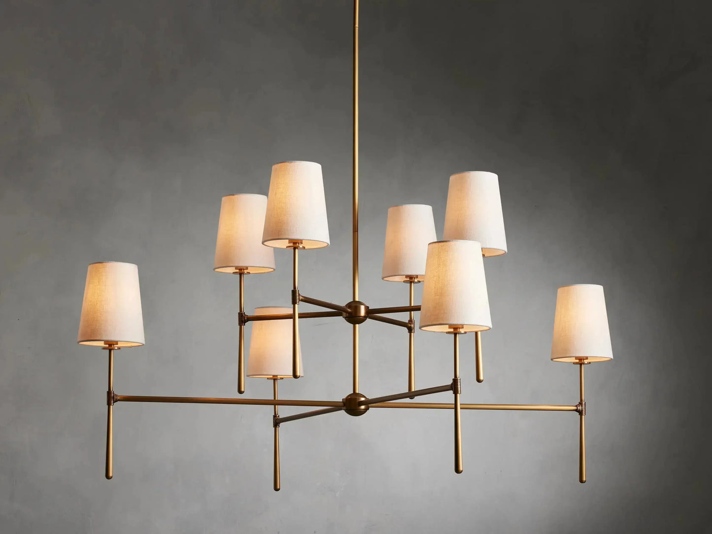 Araces 2-Tier Round Chandelier