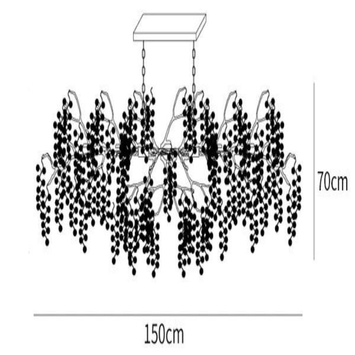 Rhiro Crystal Chandelier