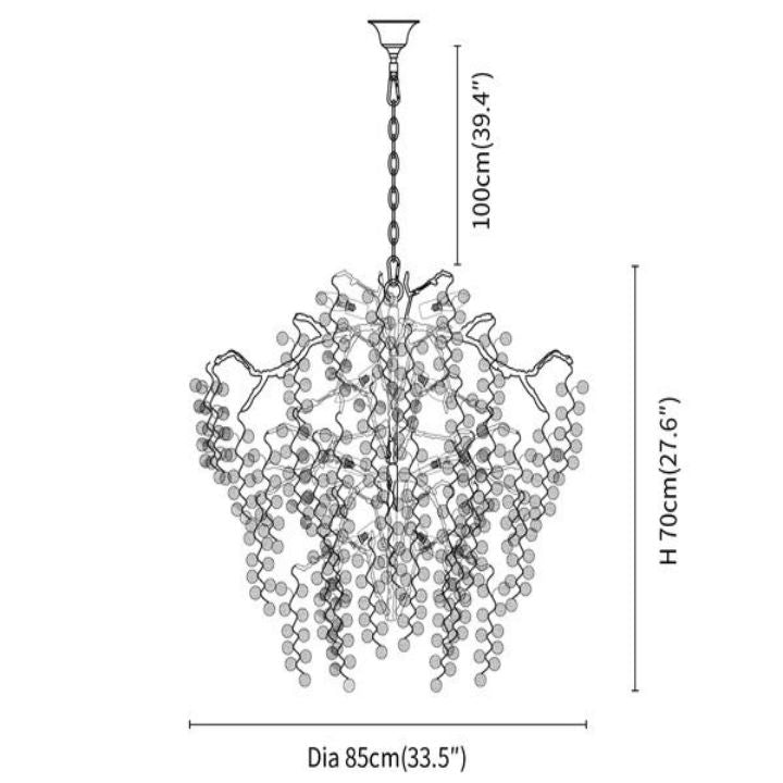 Rhiro Crystal Chandelier
