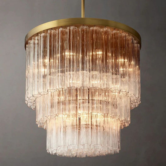 Cielo 3-Tier Round Dining Room Chandelier 36”