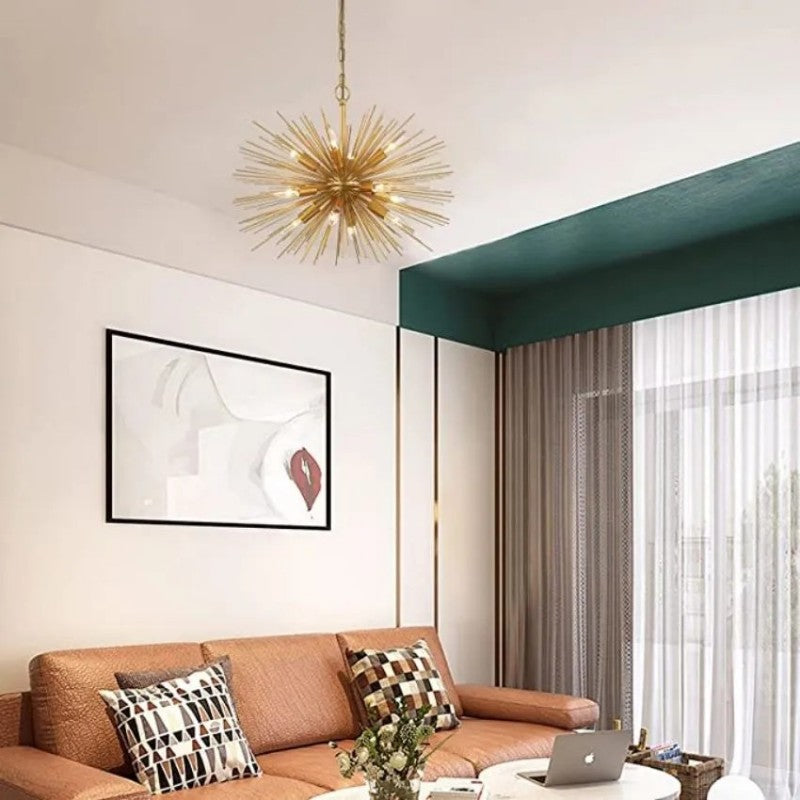 Starburst Chandelier 12-Light 24"