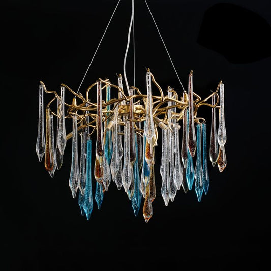 Deardrop Crystal Chandelier