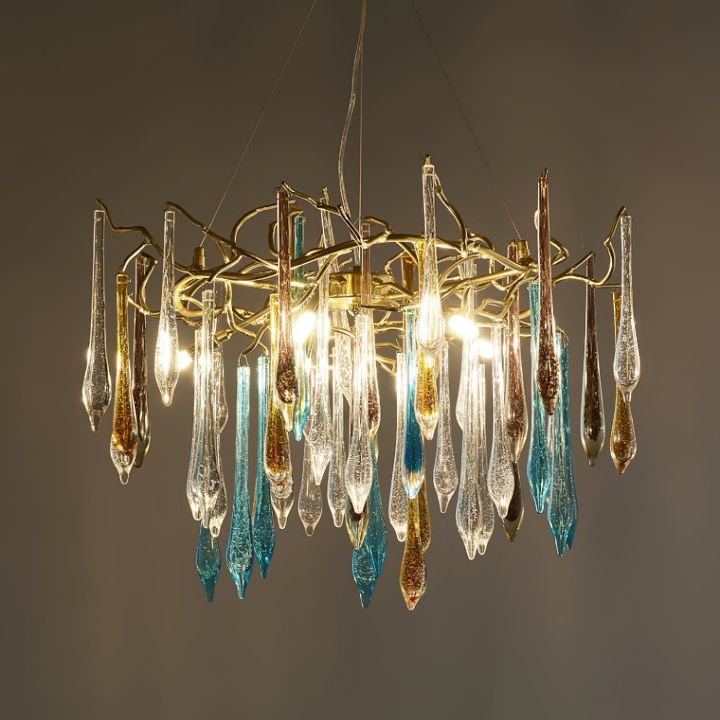 Deardrop Crystal Chandelier