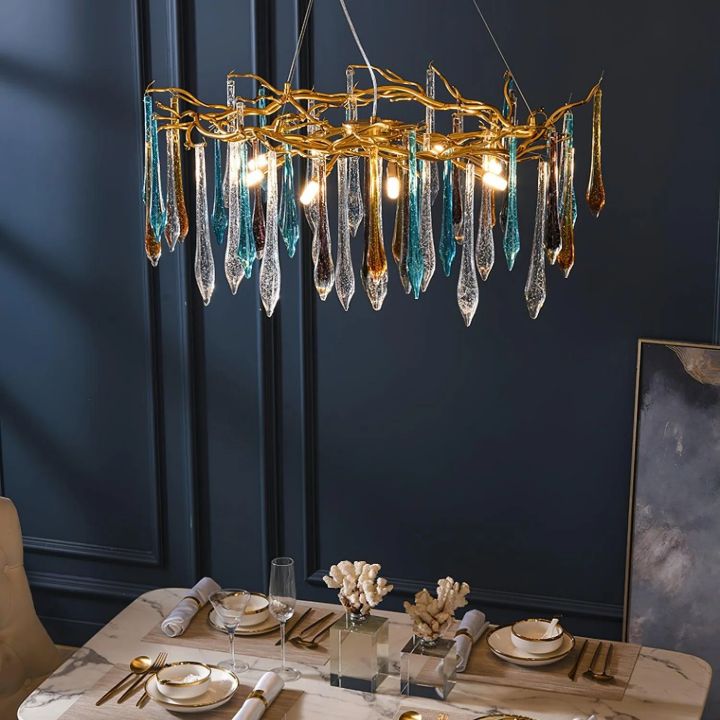 Deardrop Crystal Chandelier