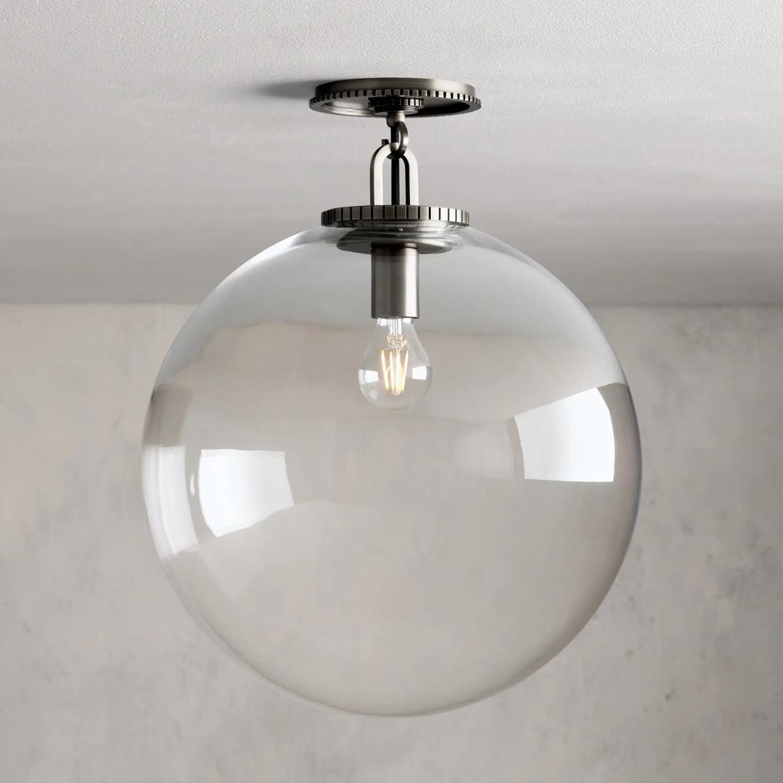 Sobath Globe Flush Mount