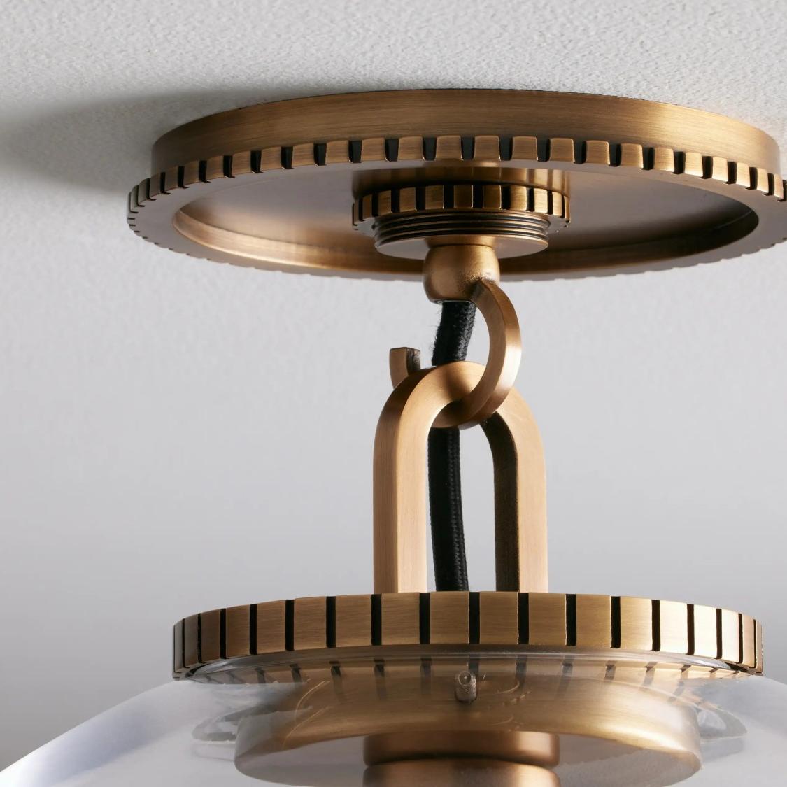 Sobath Globe Flush Mount