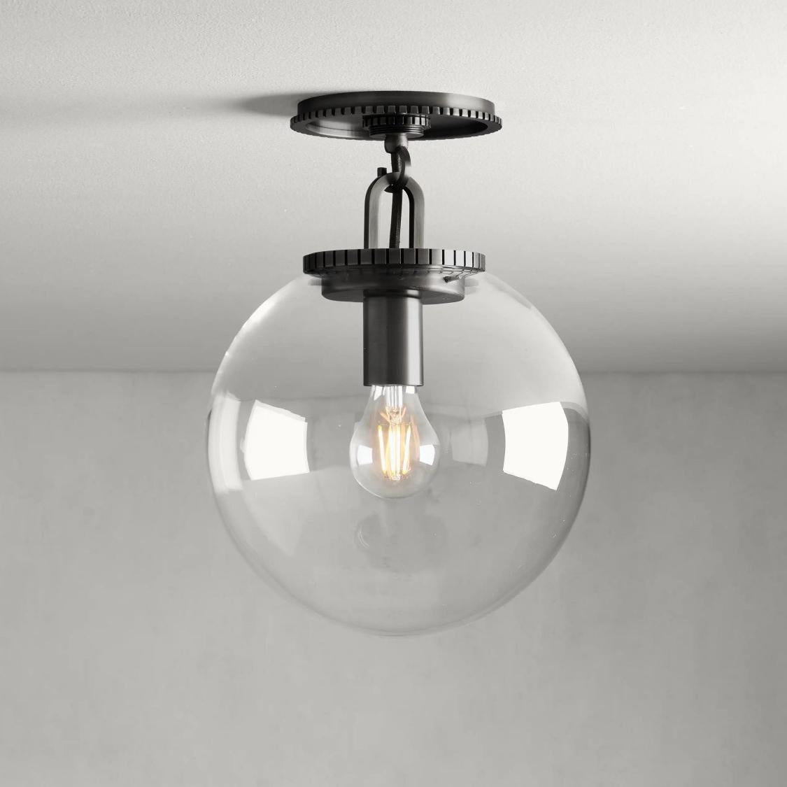 Sobath Globe Flush Mount