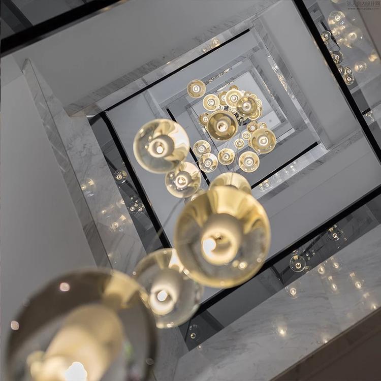 Adonis Suspension Water Drop Chandelier（ 43 - Light customized） - Lightings Menu