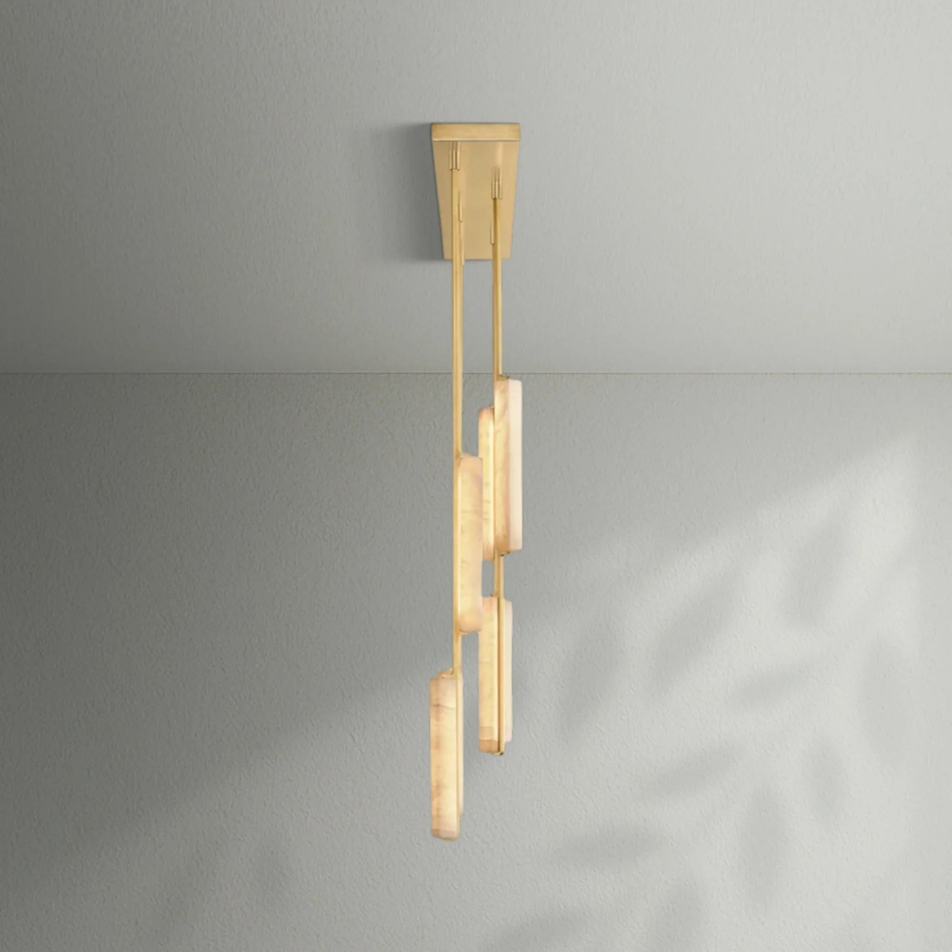 Aedubon Alabaster Linear Chandelier - Lightings Menu