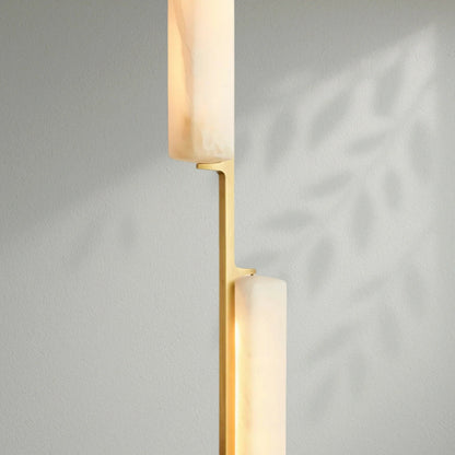 Aedubon Alabaster Linear Chandelier - Lightings Menu