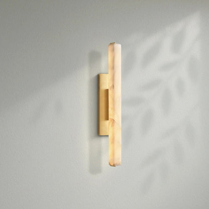 Aedubon Alabaster Single Sconce - Lightings Menu