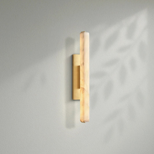 Aedubon Alabaster Single Sconce - Lightings Menu
