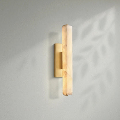 Aedubon Alabaster Single Sconce - Lightings Menu