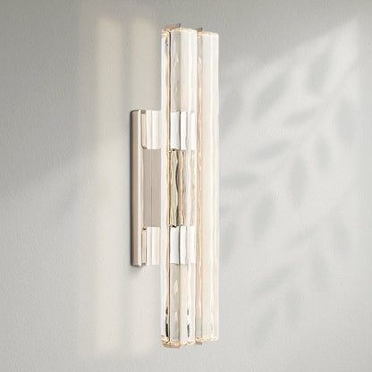 Aedubon Crystal Double Sconce - Lightings Menu