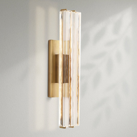 Aedubon Crystal Double Sconce - Lightings Menu