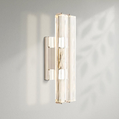 Aedubon Crystal Double Sconce - Lightings Menu